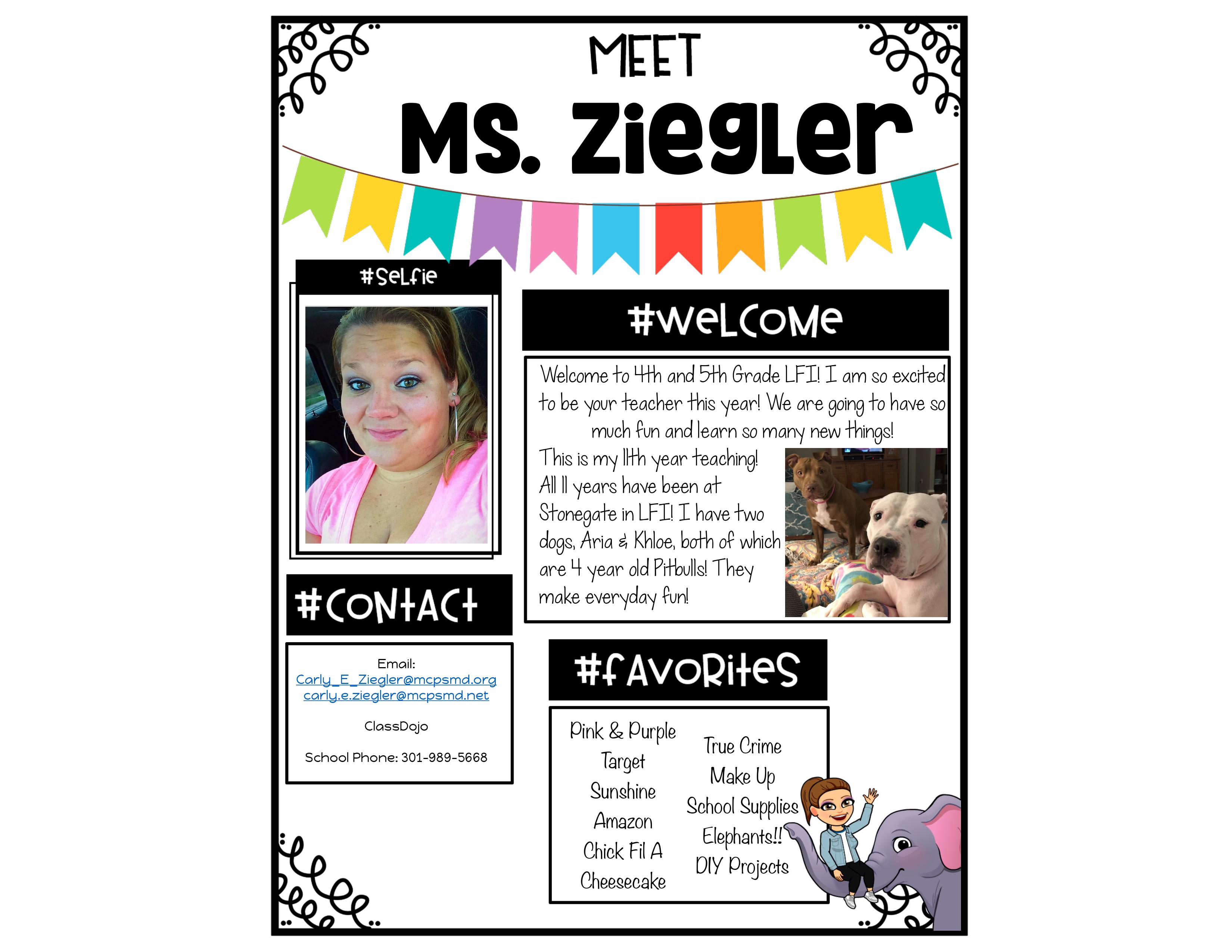 Ms. Ziegler Stonegate ES