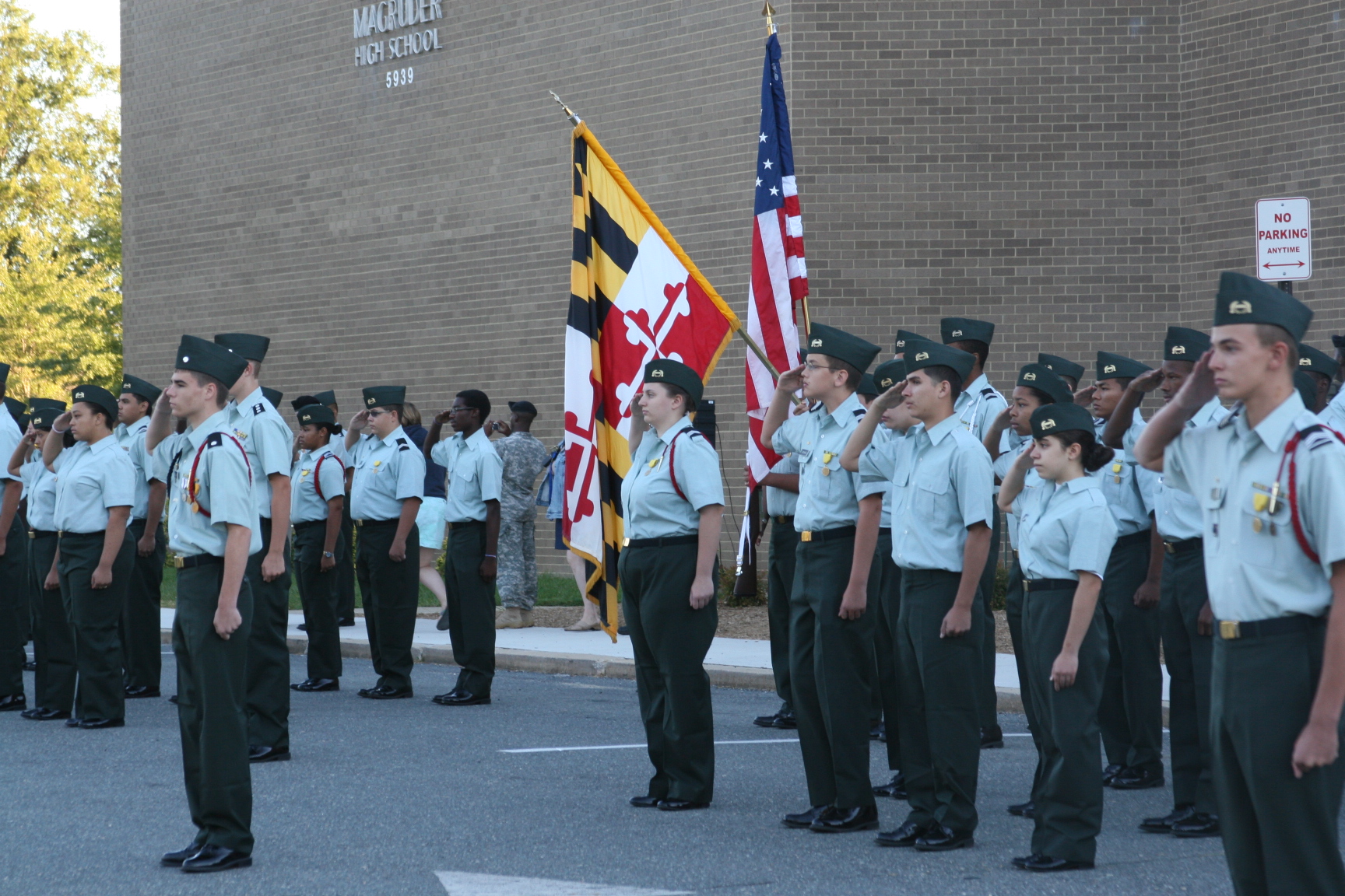 Patriot Day Flag Raising Ceremony 6