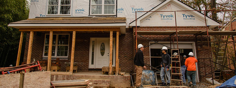 Student Constructed Homes by the students at Thomas Edison High School