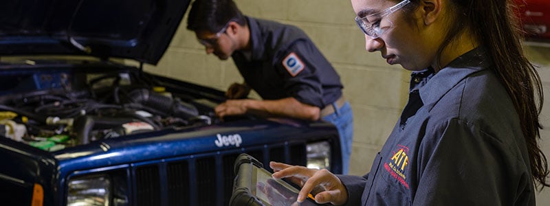 The Automotive Cluster at Edison High School (MCPS)