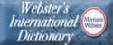 Webster's International Dictionary