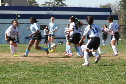 Girls' Soccer Game