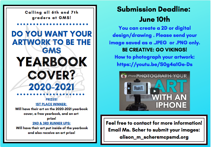 2020-21 Yearbook Art Contest