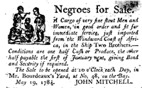 Civil War Slave Sale
