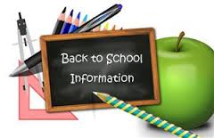 Back to School Info