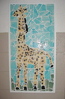 Giraffe Mosaic