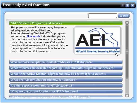 gifted talented learning disabled gt ld programs montgomery